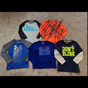 Boys long sleeve shirts size 6